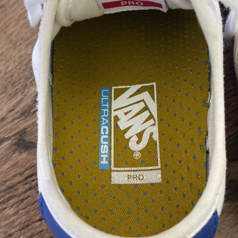 Vans White and Brown Sneakers - Picture 4 of 5